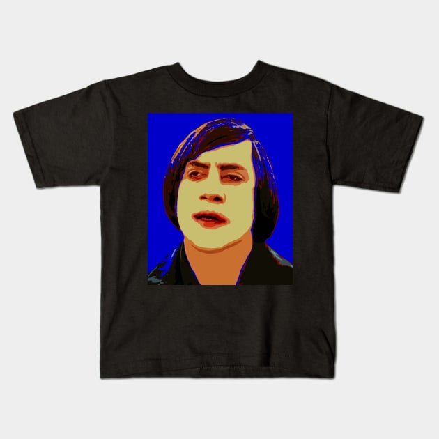 javier bardem Kids T-Shirt by oryan80